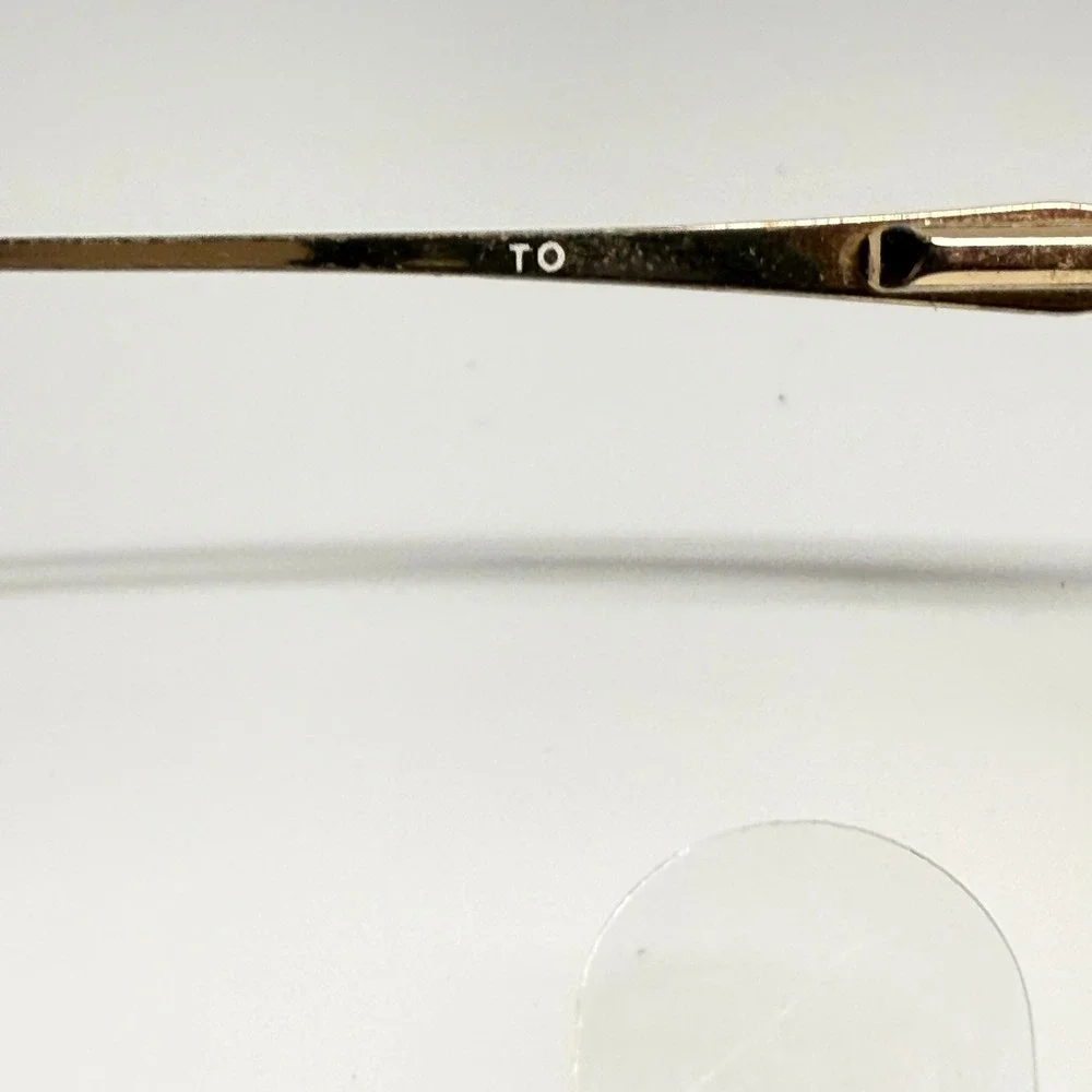 Christian Dior 2435 Vintage Round Tortoise Gold Eyeglass Frames 49-19-135